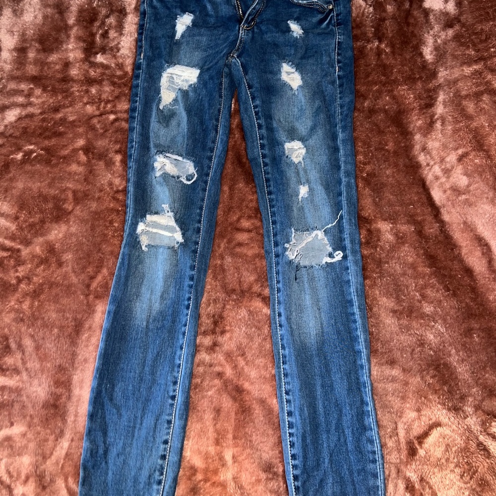 High wasted jeggings